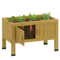 Outdoor Pflanzkasten mit T&uuml;ren+Fenster