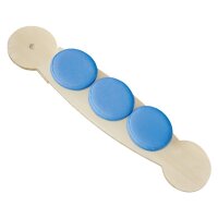 Balancierstrecke, 10-tlg. Knubbel blau
