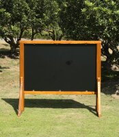 Outdoor Kreidetafel inkl. Standf&uuml;&szlig;en