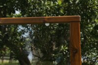 Outdoor Maltafel, transp. inkl. Standf&uuml;&szlig;e