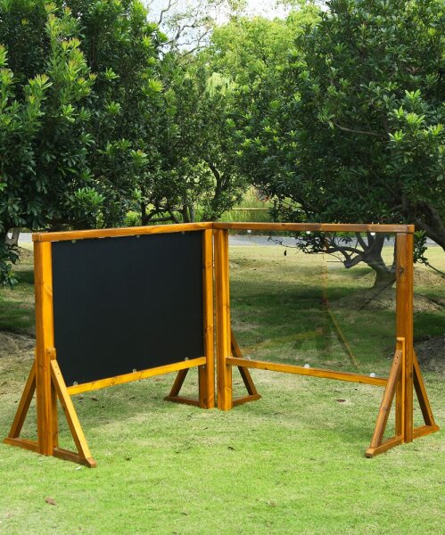Outdoor Maltafeln inkl. F&uuml;&szlig;e 2er Set