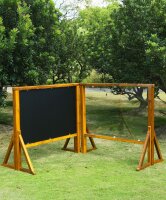 Outdoor Maltafeln inkl. F&uuml;&szlig;e 2er Set