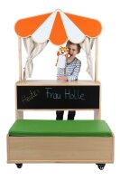 Puppentheater mit Zuschauerbank (Auslaufartikel)