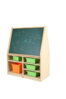 Regalkombination mit Tafel und Magnetboard