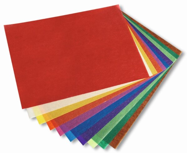 Transparentpapier 25 Blatt - 70 x 100 cm
