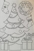 Weihnachtsmalbuch inkl. 4 Stifte (ausverkauft)