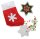 Weihnachtsset23:Stiefel + BP Stern (ausverkauft)