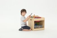 Spielk&uuml;che Owlaf Sp&uuml;le mit Junge