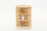 Raumteiler Regal Eckschrank 80