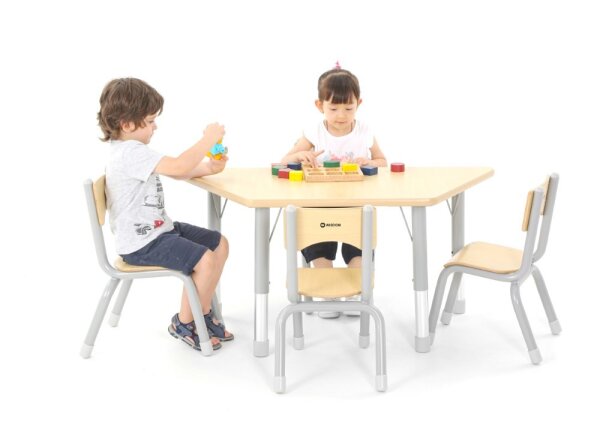 Owlaf Tisch-/Stuhlset 2 x Trapeztisch + 8 St&uuml;hle