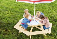 Kindersitzgarnitur 6-Eck