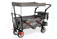 Klapp-Bollerwagen Plus mit Bremse