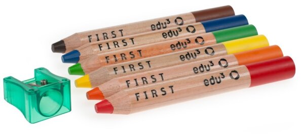 edufirst Buntstifte, 36er inkl. Spitzer