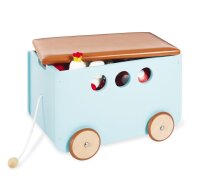 Spielzeugkiste mit Rollen