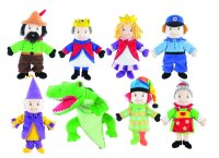 Handpuppenset, 8-tlg.