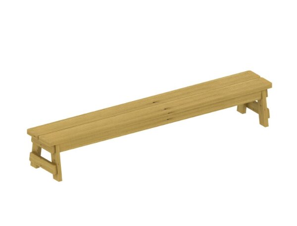 Outdoor Sitzbank, 6er Set f&uuml;r Outdoor-Lernraum