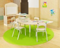 Rundteppich &Oslash; 200 cm, beige
