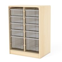 Schubladenregal 82, f&uuml;r 12 Schubladen-Boxen