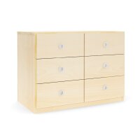 Regalschrank 55, 6 Schubladen