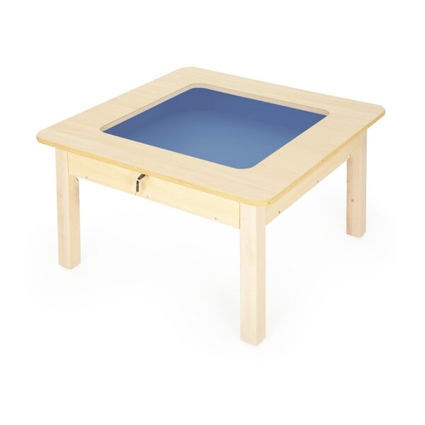 Tisch mit Forscherwanne