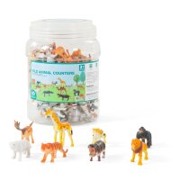 Wilde Tiere in der Dose, XL- Set, 60-tlg. (Auslauf