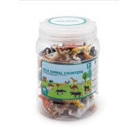 Wilde Tiere in der Dose, XL- Set, 60-tlg. (Auslauf