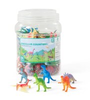 Dinosaurier in der Dose, XL- Set, 84-tlg. (Auslauf