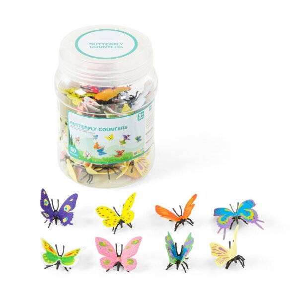 Schmetterlinge in der Dose, XL- Set, 60-tlg.