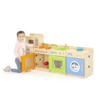 Spielk&uuml;che bunt, 4-teilig