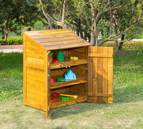Outdoor Regalschrank mit T&uuml;ren