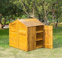 Outdoor Regalschrank mit T&uuml;ren