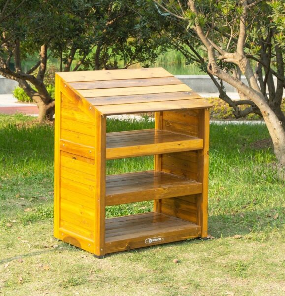 Outdoor Regal, 2-seitig offen