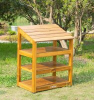 Outdoor Regal, 4-seitig offen