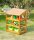 Outdoor Regal, 4-seitig offen, mit Spielsachen