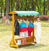 Outdoor Garderobe, fahrbar