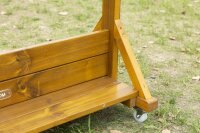 Outdoor Garderobe, fahrbar