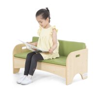 Sitzgruppe, 4-tlg. Tisch, Sofa, 2 Sessel