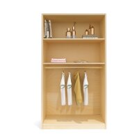 Garderobenschrank, offen