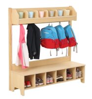 Garderobe Kindergarten 6 Pl&auml;tze