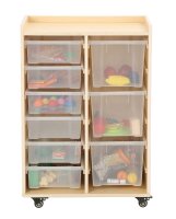 Regalwagen mit 6 + 3 Boxen