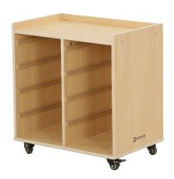 Regalwagen leer