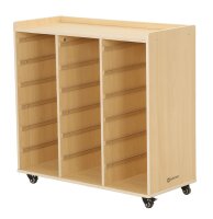 Regalwagen mit 12+3 Boxen