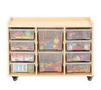 Regalwagen mit 8+2 Boxen