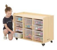Regalwagen mit 8+2 Boxen