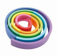 Silikon Regenbogen Spirale