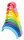 Silikon Regenbogen, gestapelt