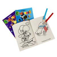 Mal- u. Besch&auml;ftigungsbuch A6 inkl. 6 Buntstifte
