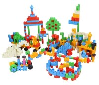 Poly-M Jumbo -Baustein-Set, 550-tlg.
