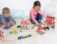 beleduc Eisenbahn XXL Set, 92 tlg. (ausverkauft)