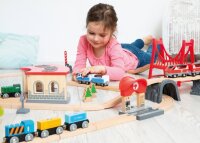 beleduc Eisenbahn XXL Set, 92 tlg.